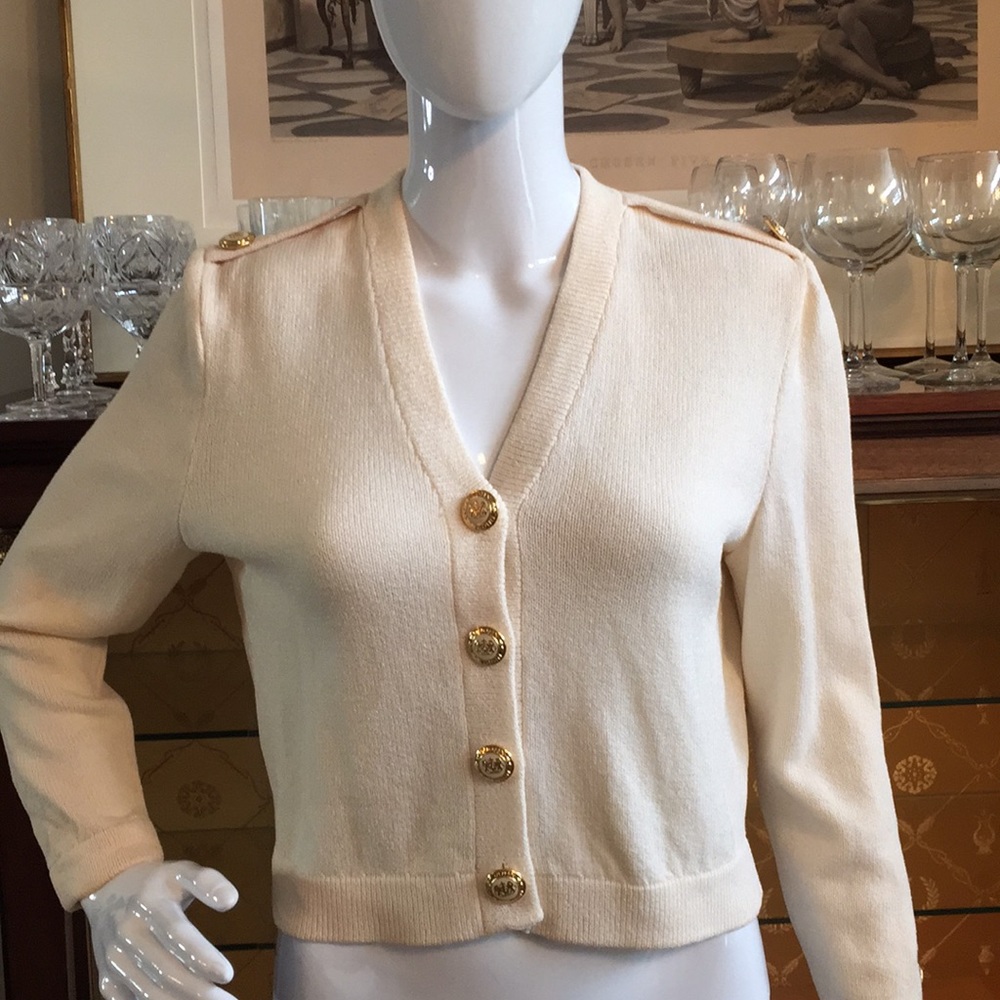 St. John Vintage Cream Jacket